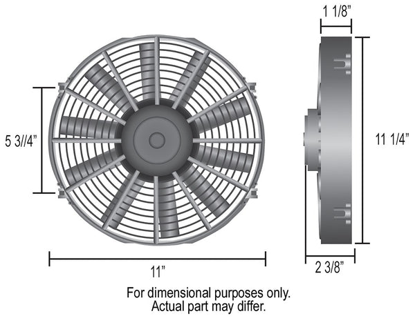 Derale Electric Cooling Fan (MPN: 16910)
