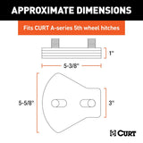 CURT Fifth Wheel Trailer Hitch Pin Box Adapter (MPN: 16992)