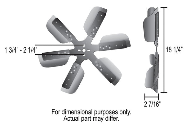 Derale Heavy Duty Flex Fan (MPN: 17018)