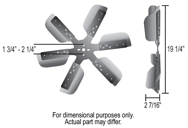 Derale Heavy Duty Flex Fan (MPN: 17019)