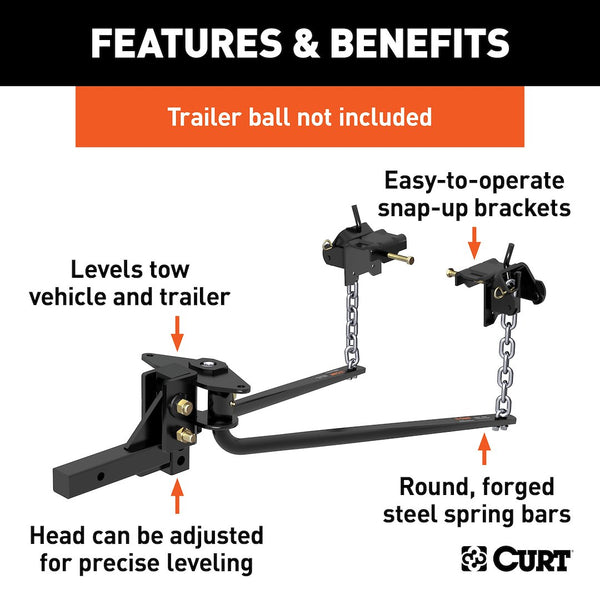 CURT Weight Distribution Hitch (MPN: 17051)