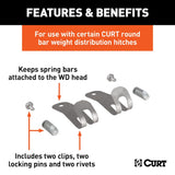 CURT Weight Distribution Hitch Bracket (MPN: 17109)