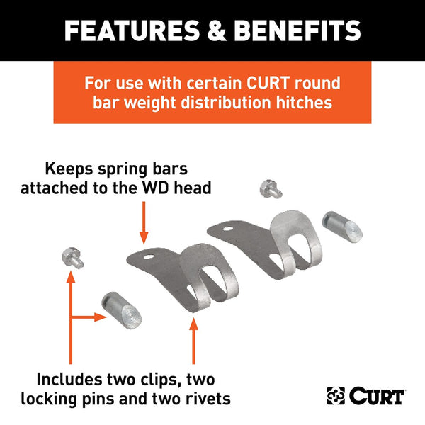 CURT Weight Distribution Hitch Bracket (MPN: 17109)