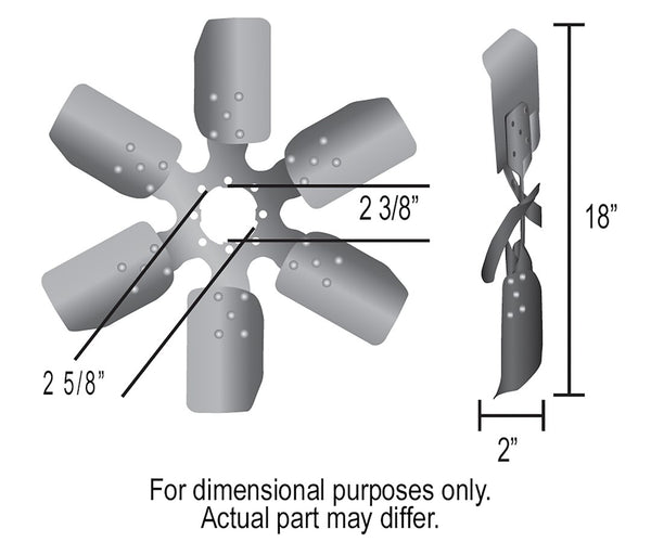Derale Cooling Fan (MPN: 17118)