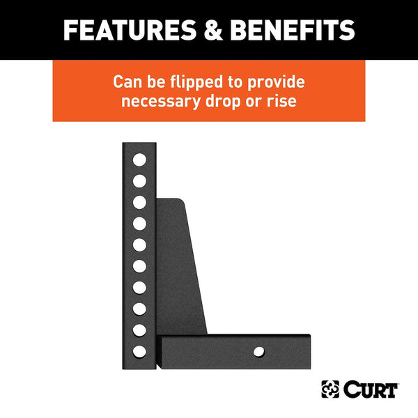 CURT Weight Distribution Hitch Shank (MPN: 17123)