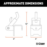 CURT Weight Distribution Hitch Bracket (MPN: 17208)