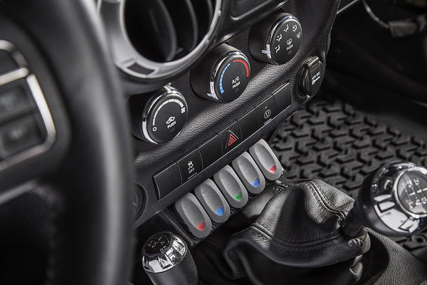 Rugged Ridge Lower Switch Panel (MPN: 17235.54)