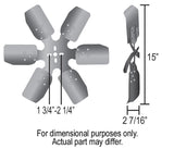 Derale Cooling Fan (MPN: 17315)