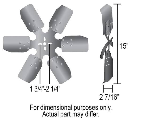 Derale Cooling Fan (MPN: 17315)