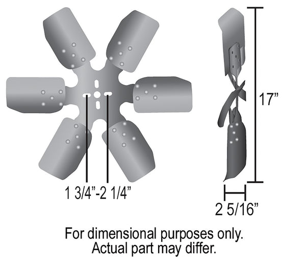 Derale Cooling Fan (MPN: 17317)