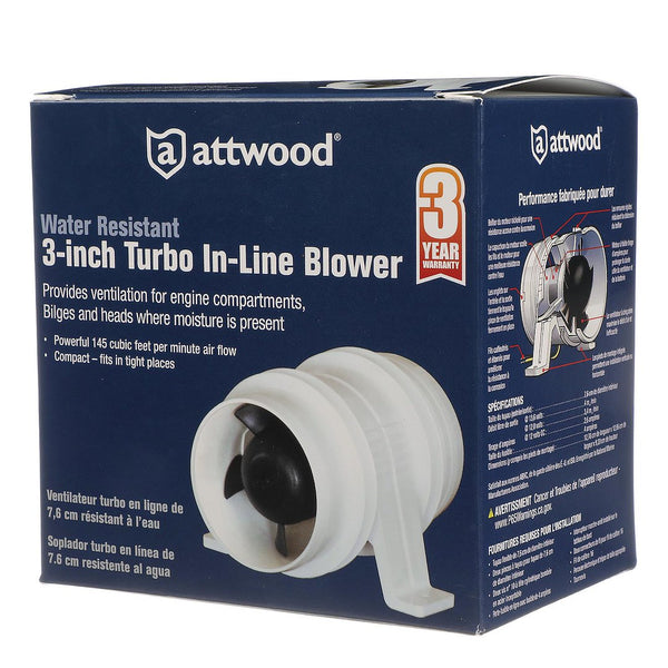 Attwood Marine Bilge Vent Blower (MPN: 1733-4)
