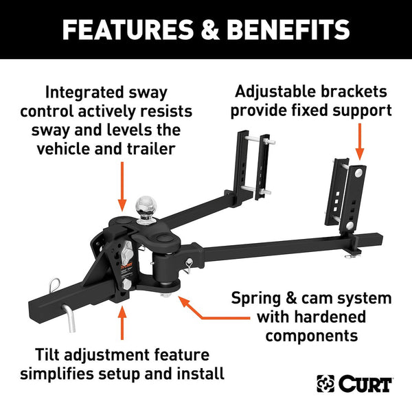 CURT Weight Distribution Hitch (MPN: 17500)