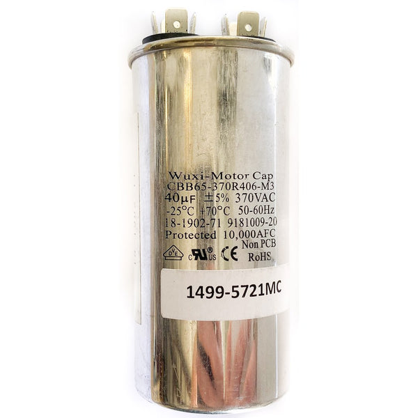 M C Enterprises Air Conditioner Capacitor (MPN: 1499-5721MC)