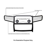 Black Horse Grille Guard Kit (MPN: 17A080200MA-PLFB)