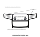 Black Horse Grille Guard Kit (MPN: 17A080202MA-PLFB)