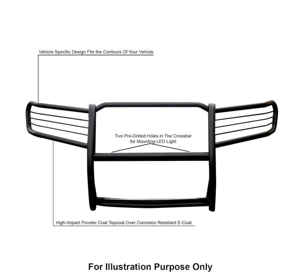 Black Horse Off Road Grille Guard (MPN: 17A080202MA)