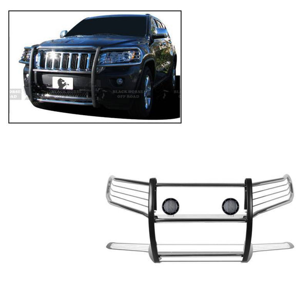 Black Horse Grille Guard Kit (MPN: 17A080202MSS-PLFB)