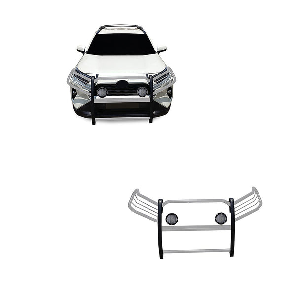 Black Horse Grille Guard Kit (MPN: 17A093904MSS-PLFB)