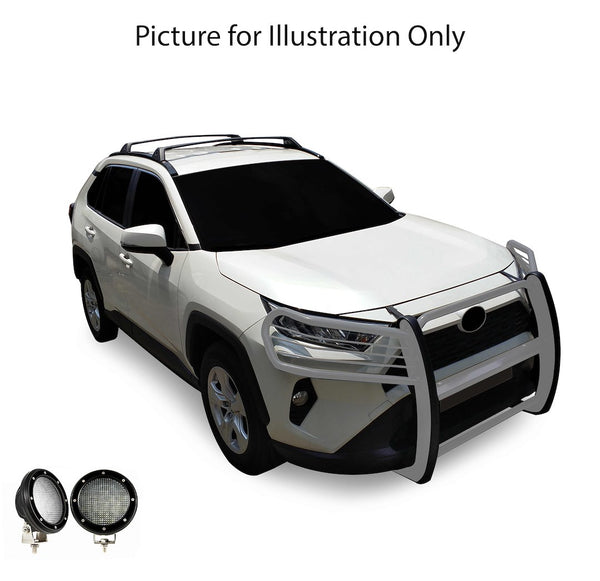 Black Horse Grille Guard Kit (MPN: 17A093904MSS-PLFB)