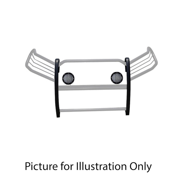 Black Horse Grille Guard Kit (MPN: 17A093904MSS-PLFB)