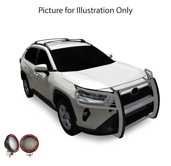 Black Horse Grille Guard Kit (MPN: 17A093904MSS-PLFR)