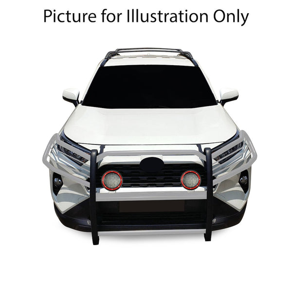 Black Horse Grille Guard Kit (MPN: 17A093904MSS-PLFR)
