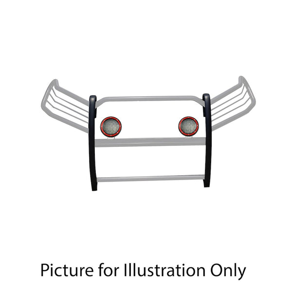 Black Horse Grille Guard Kit (MPN: 17A093904MSS-PLFR)