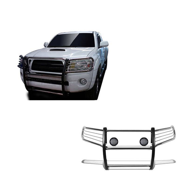 Black Horse Offroad Grille Guard Kit (MPN: 17A096400MSS-PLFB)