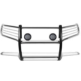 Black Horse Offroad Grille Guard Kit (MPN: 17A096402MSS-PLFB)