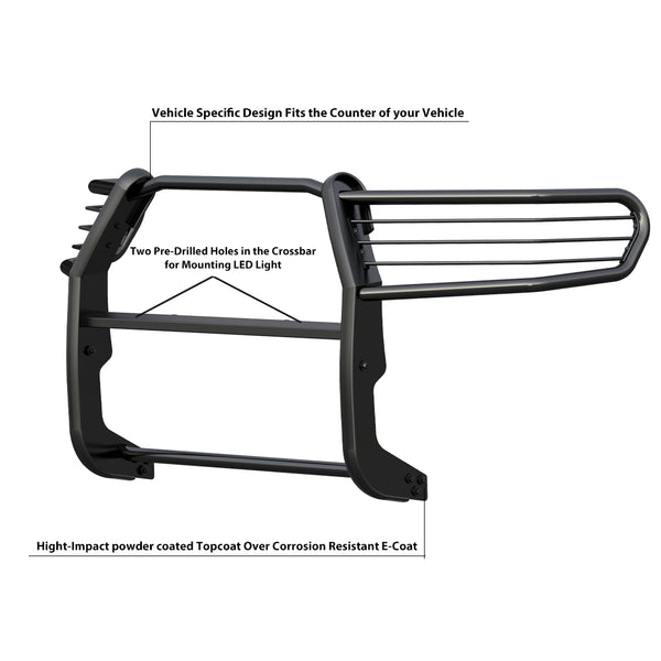 Black Horse Offroad Grille Guard (MPN: 17A098900MA)