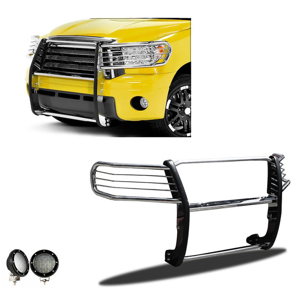Black Horse Offroad Grille Guard Kit (MPN: 17A098900MSS-PLFB)