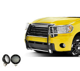Black Horse Offroad Grille Guard Kit (MPN: 17A098900MSS-PLFB)