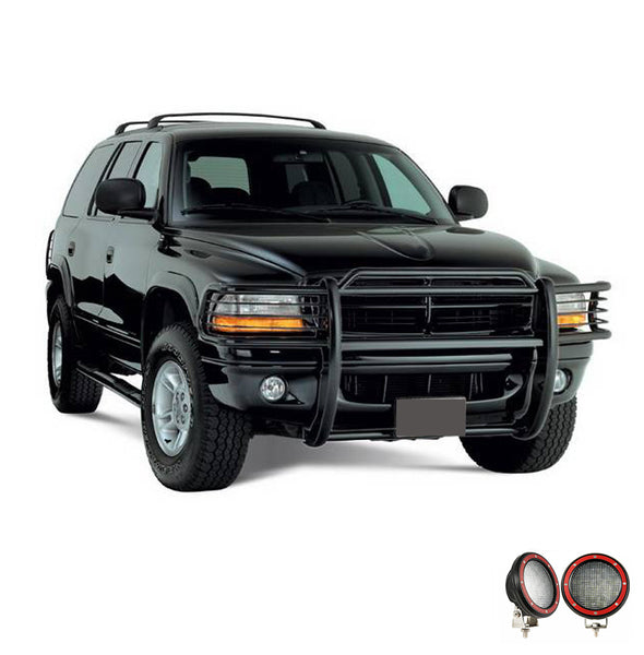 Black Horse Grille Guard Kit (MPN: 17BH23MA-PLFR)