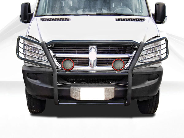 Black Horse Grille Guard Kit (MPN: 17D502MA-PLFR)