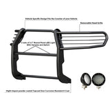 Black Horse Grille Guard Kit (MPN: 17DG109MA-PLFB)