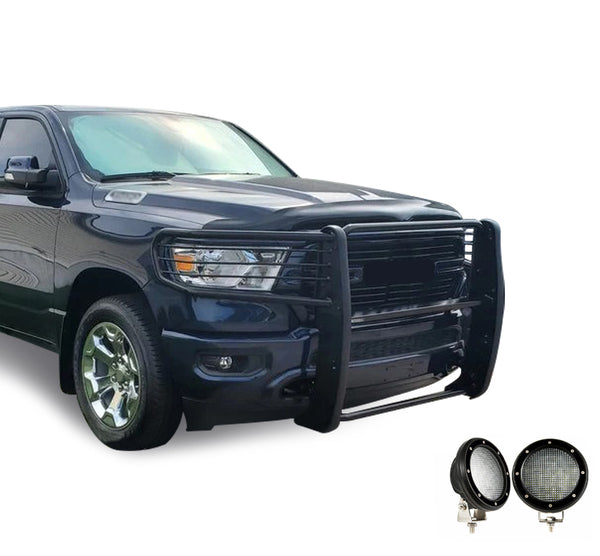 Black Horse Grille Guard Kit (MPN: 17DG111MA-PLFB)