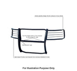 Black Horse Off Road Grille Guard (MPN: 17DG113MA)