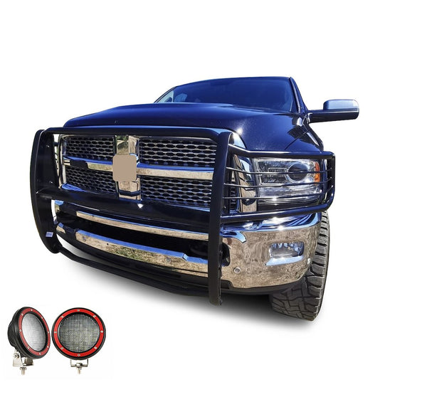 Black Horse Grille Guard Kit (MPN: 17DR01MA-PLFR)