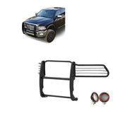 Black Horse Grille Guard Kit (MPN: 17DR01MA-PLFR)