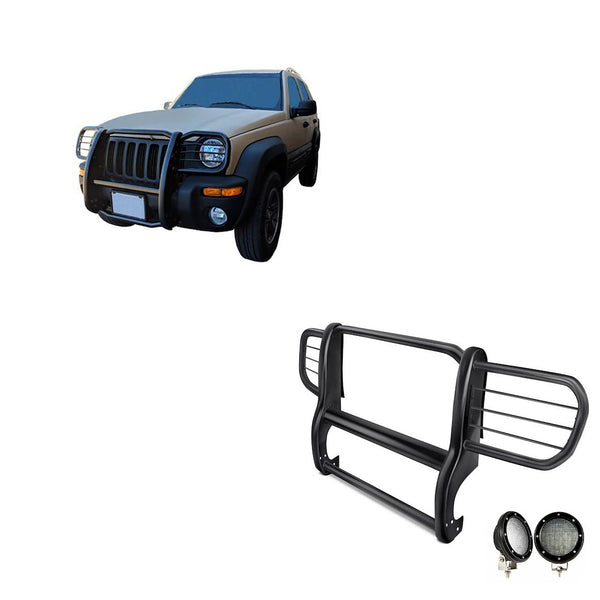 Black Horse Grille Guard Kit (MPN: 17EH26MA-PLFB)