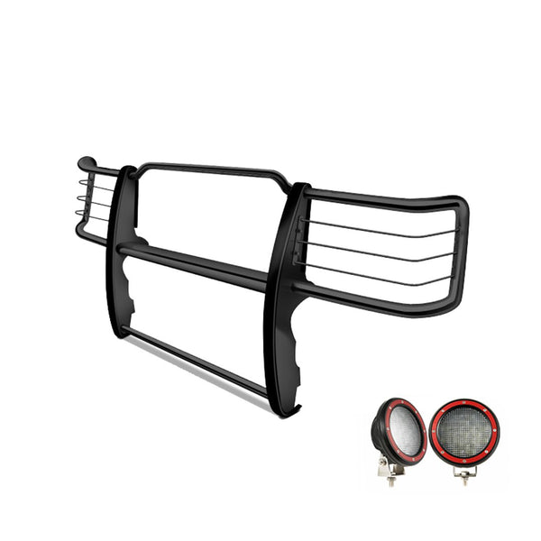 Black Horse Grille Guard Kit (MPN: 17FB23MA-PLFR)