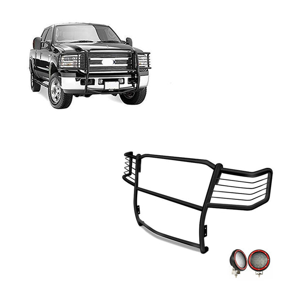 Black Horse Grille Guard Kit (MPN: 17FB23MA-PLFR)