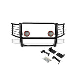 Black Horse Grille Guard Kit (MPN: 17FB23MA-PLFR)