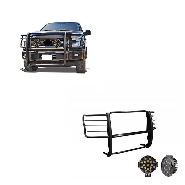 Black Horse Grille Guard Kit (MPN: 17FB28MA-PLB)