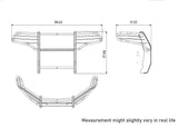 Black Horse Off Road Grille Guard (MPN: 17FJ31MA)