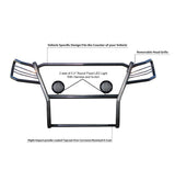 Black Horse Grille Guard Kit (MPN: 17FP10MA-PLFB)