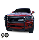 Black Horse Grille Guard Kit (MPN: 17FP10MA-PLFB)
