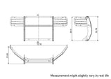 Black Horse Off Road Grille Guard (MPN: 17FP11MA)