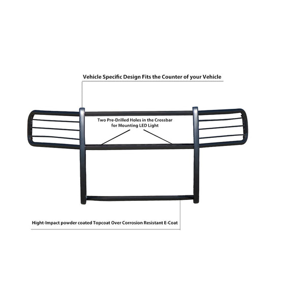 Black Horse Off Road Grille Guard (MPN: 17FP11MA)