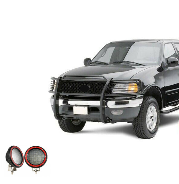 Black Horse Grille Guard Kit (MPN: 17FP27MA-PLFR)